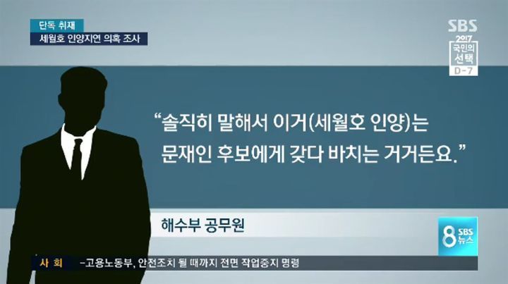 절대 잊어서는 안되는 SBS 세월호-문재인 가짜뉴스 사건.jpg | 인스티즈