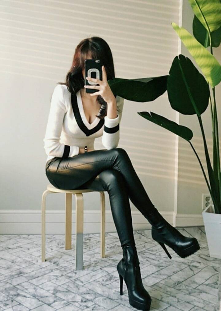 가죽바지 호불호 | 인스티즈