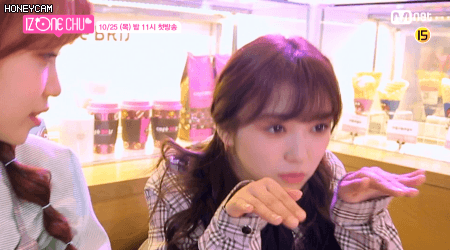 아이즈원의 리얼리티 광고 나노단위 짤 | 인스티즈