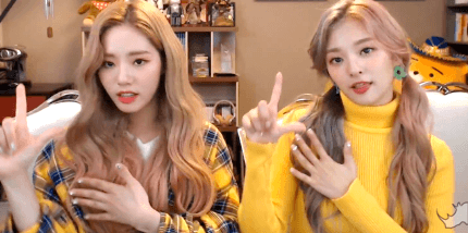 프로미스나인 안무 따라하는 유댕이.gif | 인스티즈