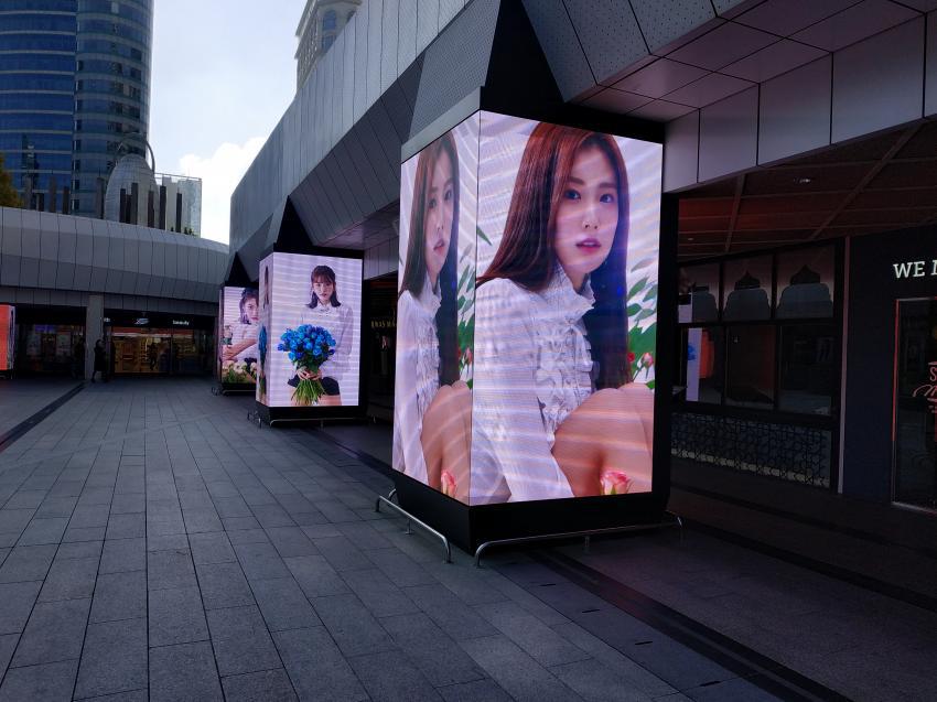 [아이즈원] CJ 대기업 광고 클래스, 오늘부터 시작했다는"아이즈원"광고 (Feat.삼성역 코엑스) | 인스티즈