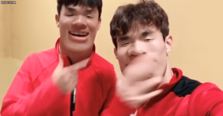 김문환 &amp; 황인범 GIF | 인스티즈