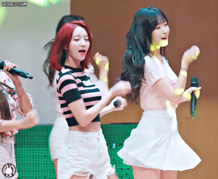 끼부리는 오마이걸 비니.gif | 인스티즈