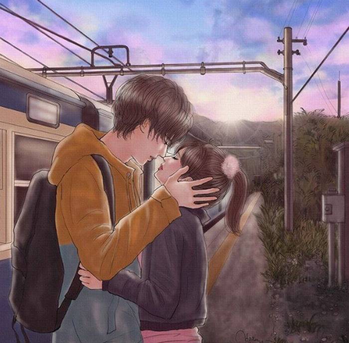 첫사랑을 20대까지 이어온 커플은 100% 공감할 '연애' 일러스트 시즌 2 | 인스티즈