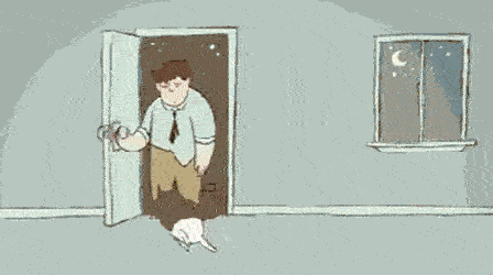 술 마시고 온 주인을 반기는 댕댕이.gif | 인스티즈