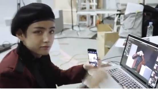 [방탄소년단] 뷔 얼굴에 감탄하는 사람들 | 인스티즈