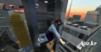 VR 추락하는 여자.gif | 인스티즈