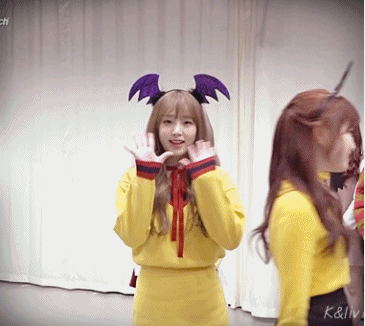 V앱 아이즈원 멤버 소개 gif | 인스티즈