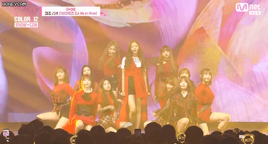 [아이즈원쇼콘] 아이즈원"라비앙로즈"첫 무대 영상 | 인스티즈