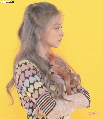 짱예보스2 프로미스나인 이나경.GIF | 인스티즈