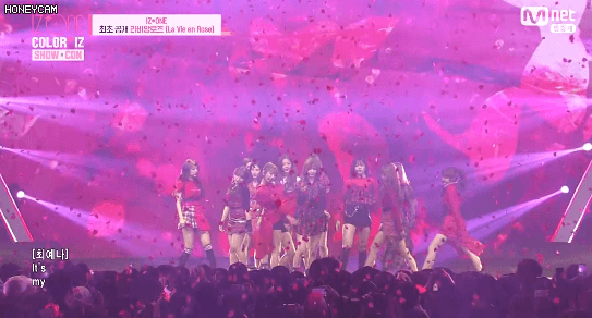 [아이즈원쇼콘] 아이즈원"라비앙로즈"첫 무대 영상 | 인스티즈