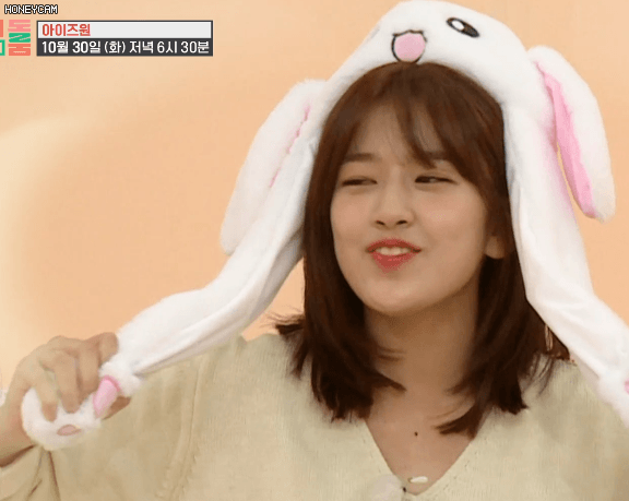아이즈원 토끼귀모자 움짤1 (아이돌) | 인스티즈