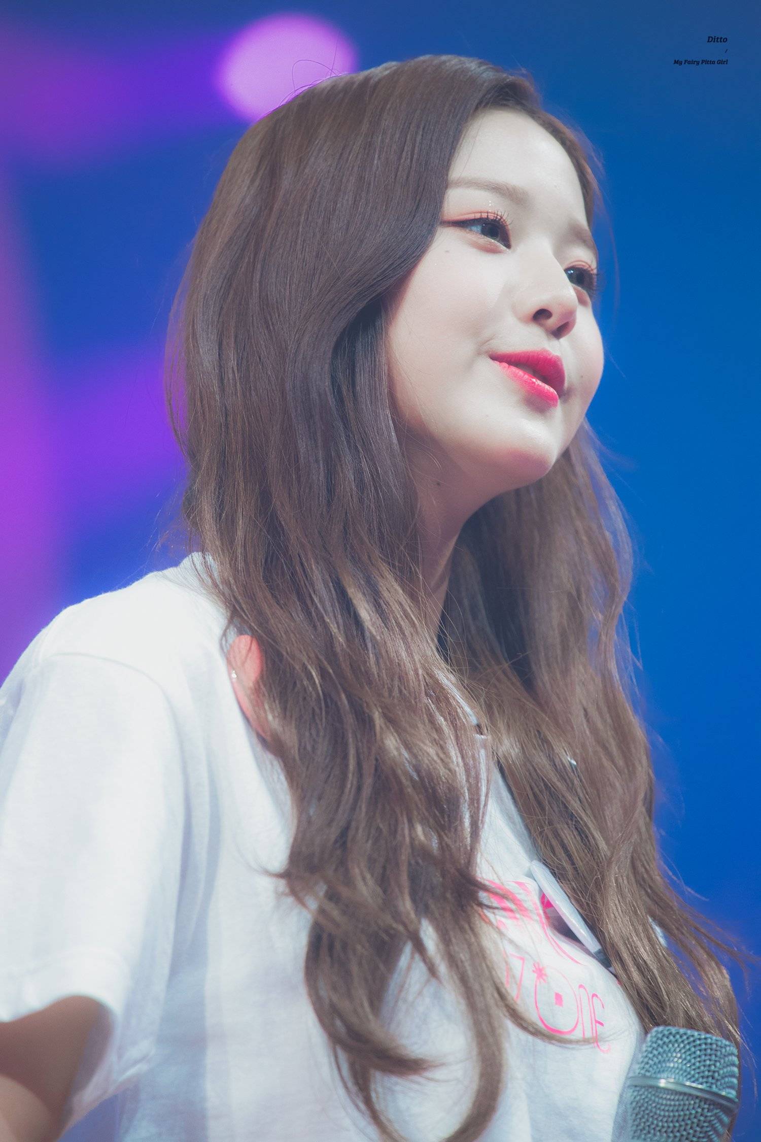 어제 라비앙로즈 쇼케이스 장원영.jpg | 인스티즈