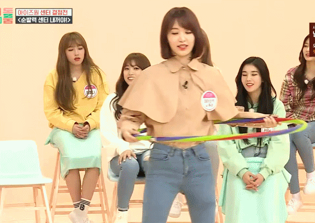 [아이즈원] 사쿠라 훌라후프.gif | 인스티즈