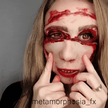 할로윈데이 역대급 분장ㄷㄷ.gif (혐오주의) | 인스티즈