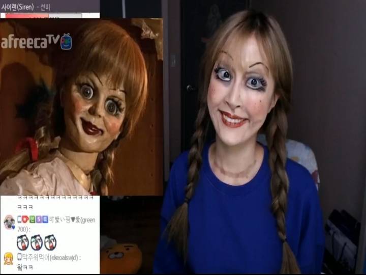 실시간 BJ양팡 애나벨 코스프레 JPG | 인스티즈