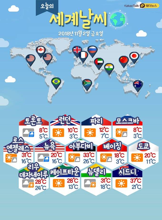 11.2.금.오늘의 날씨 | 인스티즈