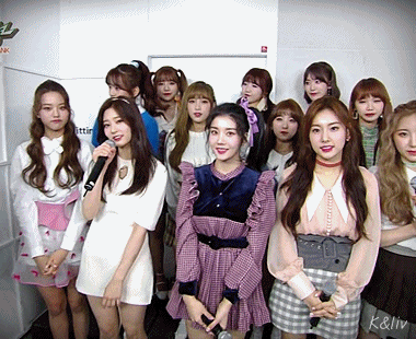 뮤직뱅크 아이즈원 데뷔 인터뷰 gif | 인스티즈