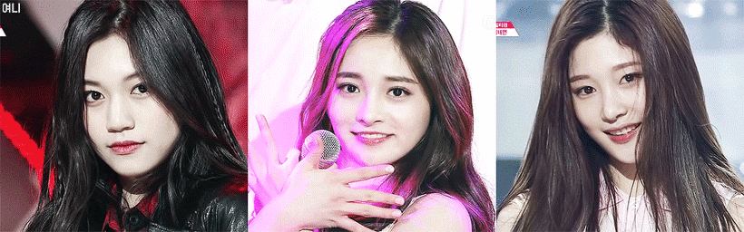 프로듀스 101 / 48 비주얼 라인 도결채 vs 장강김.jpg | 인스티즈