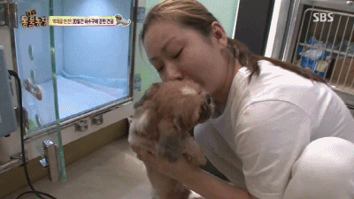 강아지가 잃어버린 주인을 다시 만났을 때.gif | 인스티즈