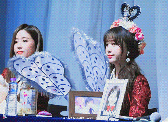 선녀 화관 쓴 러블리즈 케이.gif | 인스티즈