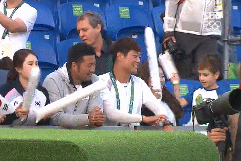 응원하는 장혜진선수 | 인스티즈