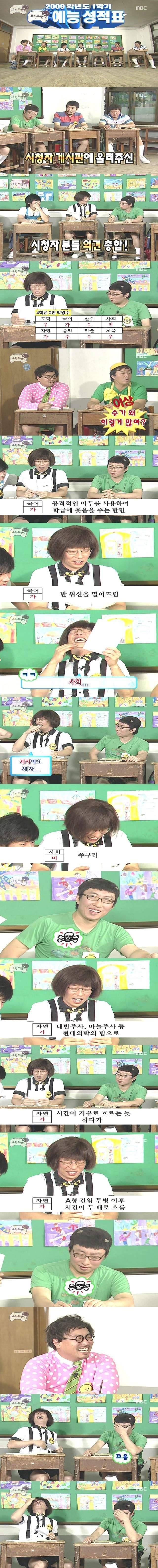 박명수의 09년 상반기 예능성적표.JPG | 인스티즈