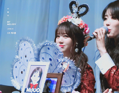 선녀 화관 쓴 러블리즈 케이.gif | 인스티즈