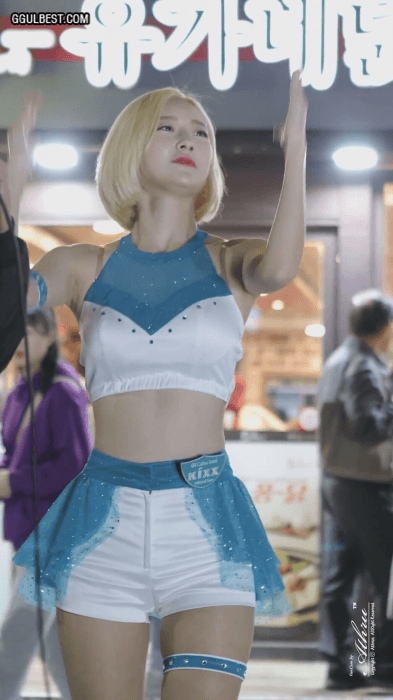 가터링 착용한 서현숙 치어리더 ㄷㄷ.gif | 인스티즈