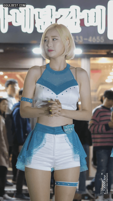 가터링 착용한 서현숙 치어리더 ㄷㄷ.gif | 인스티즈