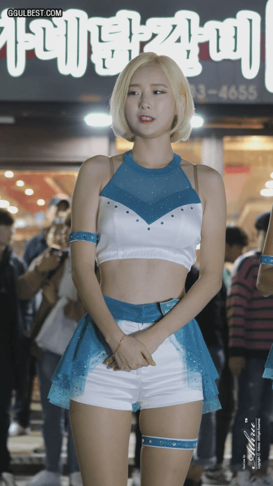 가터링 착용한 서현숙 치어리더 ㄷㄷ.gif | 인스티즈