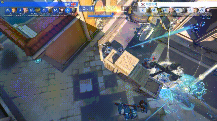 한국 vs 영국 4강전에서 나온 힐러들의 슈퍼플레이.gif (오버워치) | 인스티즈