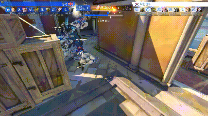 한국 vs 영국 4강전에서 나온 힐러들의 슈퍼플레이.gif (오버워치) | 인스티즈