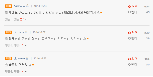 2016인분 고추장 비빔밥 | 인스티즈