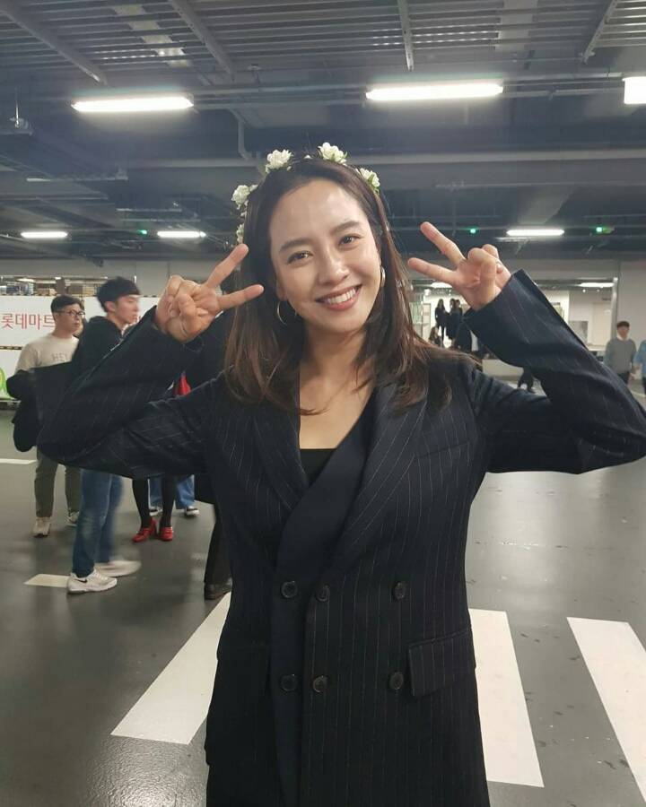 겁나 설레는 송지효 팬서비스.gif | 인스티즈