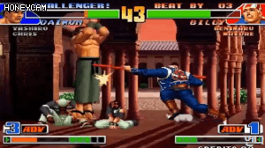 [킹오브98] 이치고크 잡는 빌리.GIF | 인스티즈