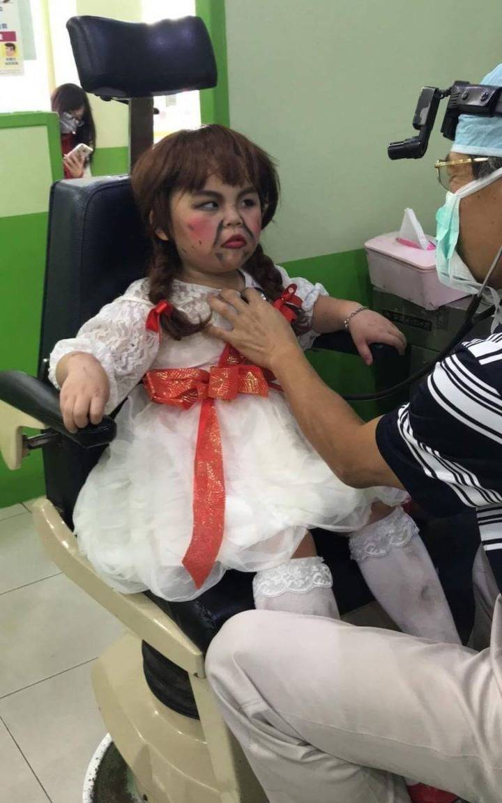 할로윈날 치과 간 아이 | 인스티즈