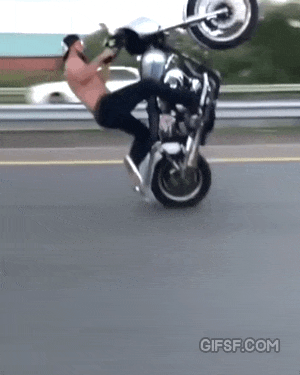 오토바이 스턴트 고인물.gif | 인스티즈