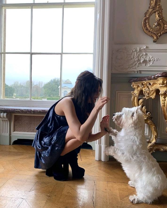 제니와 강아지의 케미.jpg | 인스티즈