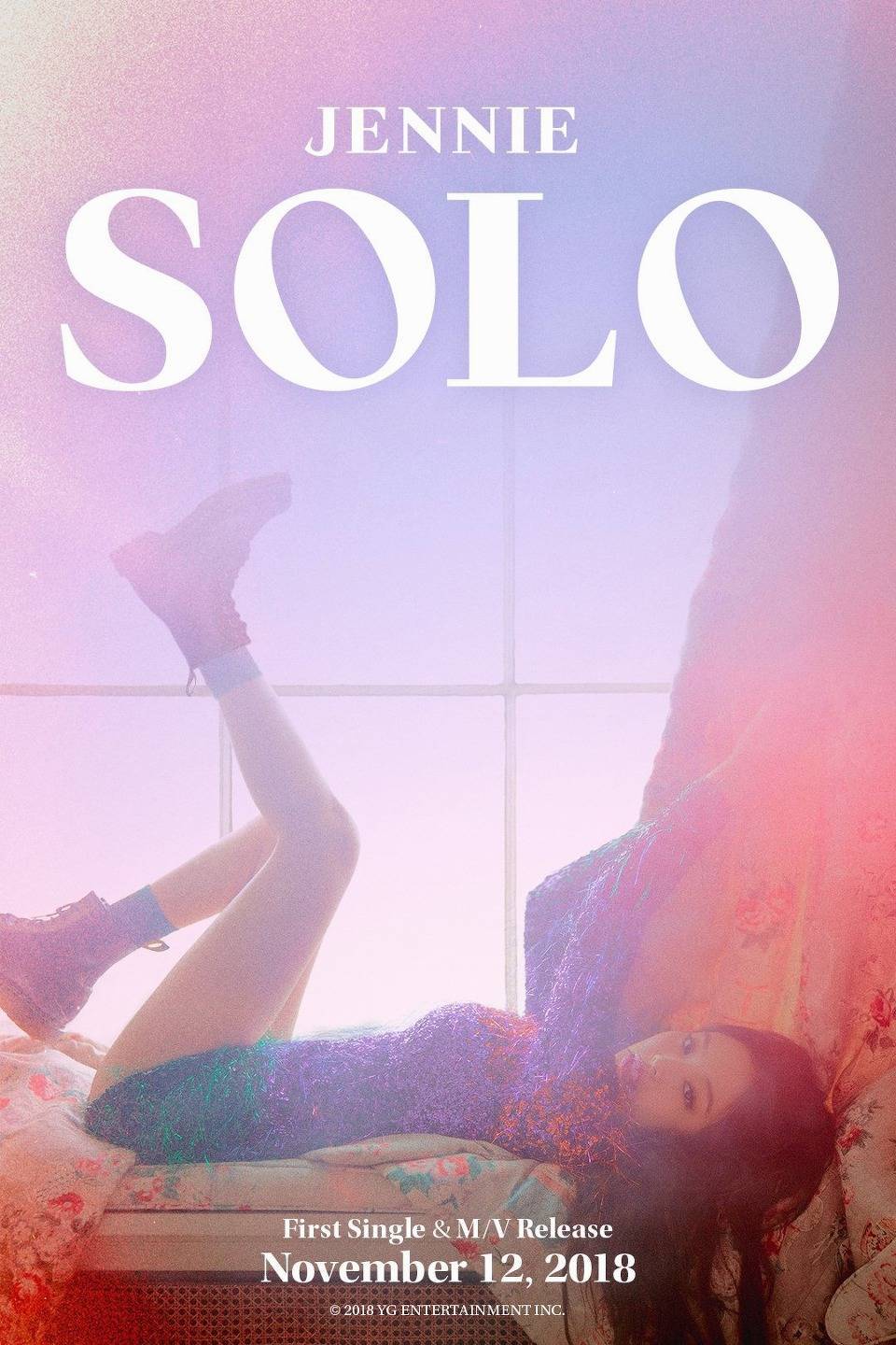 블랙핑크 제니 디지털 싱글 'SOLO(솔로)' 티저 포스터 | 인스티즈