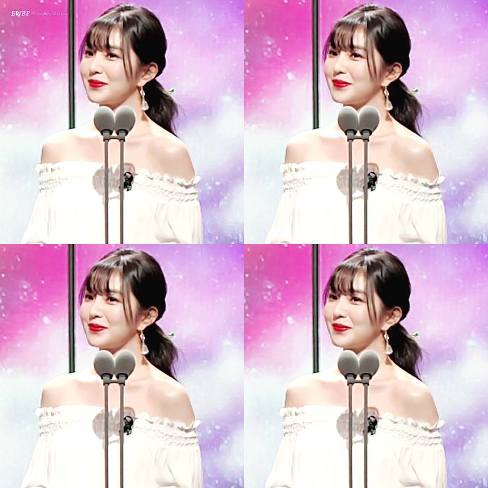 [레드벨벳] 연예대상 시상식에 머리핀 달고 나온 아이린 | 인스티즈