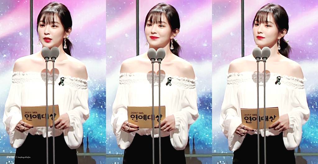 [레드벨벳] 연예대상 시상식에 머리핀 달고 나온 아이린 | 인스티즈