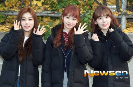 아이즈원) 수능보는 학교 앞에서 김채원 (feat. 꾸라&amp;광배) | 인스티즈