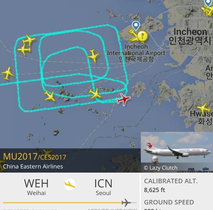 35분간 상공에서 방황하던 비행기들 | 인스티즈