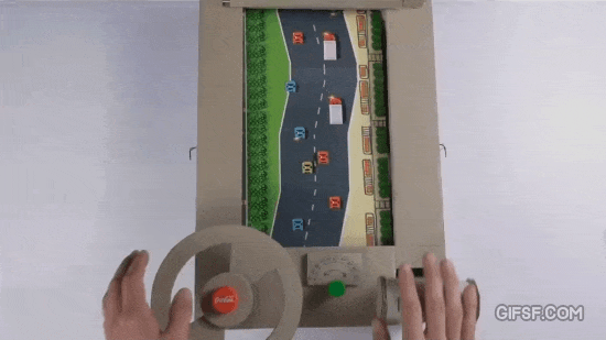 골판지 레이싱.gif | 인스티즈