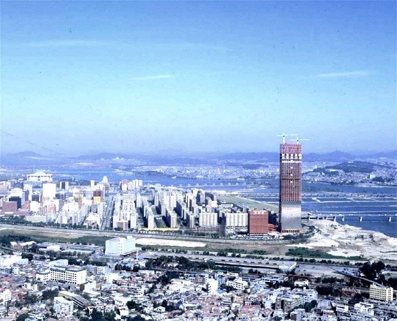 80년대 63빌딩 건설 사진.jpg | 인스티즈