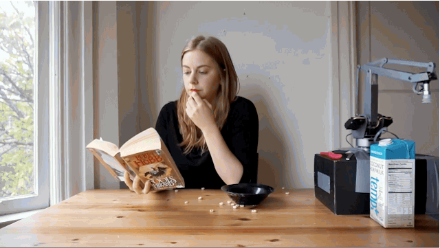 공대누나 아침 gif | 인스티즈