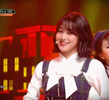 181116 뮤직뱅크 트와이스 지효 gif | 인스티즈