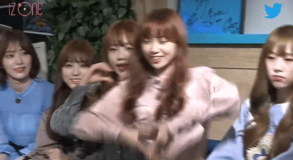 아이즈원) 12인 12색 하트 | 인스티즈