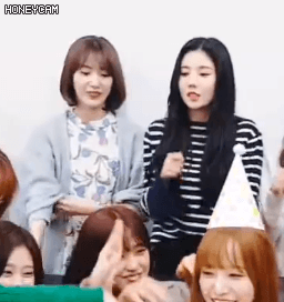 [아이즈원] 첫째와 둘째.gif | 인스티즈